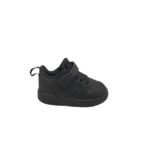 Adidasi copii NIke 23, piele, imitatie de piele, negru