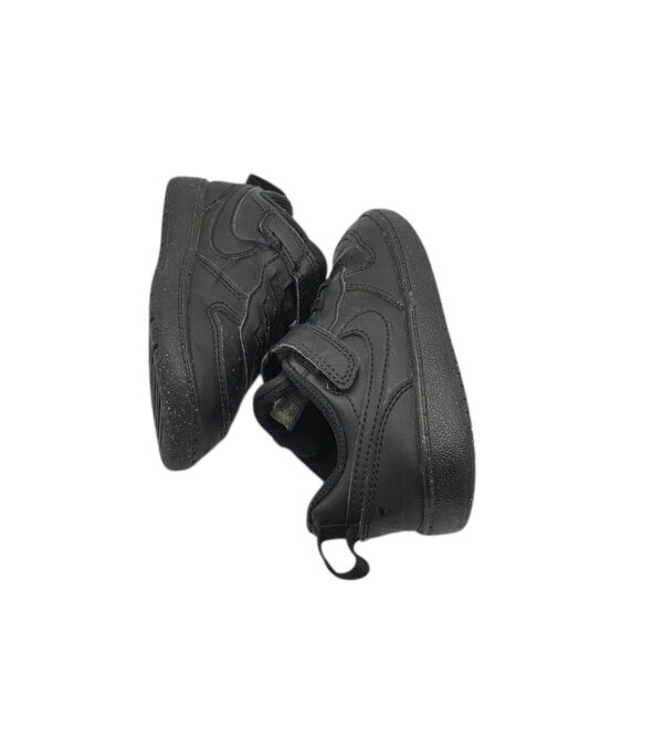 Adidasi copii NIke 23, piele, imitatie de piele, negru - imagine 4