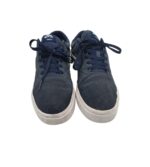 Tenisi barbati NIke 45, piele intoarsa, bleumarin - imagine 3