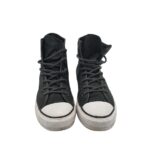 Tenisi barbati Converse 40, material textil, negru - imagine 3