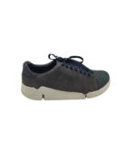 Adidasi dama Clarks 38, piele, bleumarin gri
