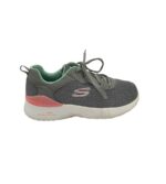 Adidasi dama Skechers 39, material textil, gri