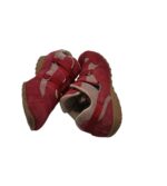 Adidasi barbati 42, piele intoarsa, rosu - imagine 4