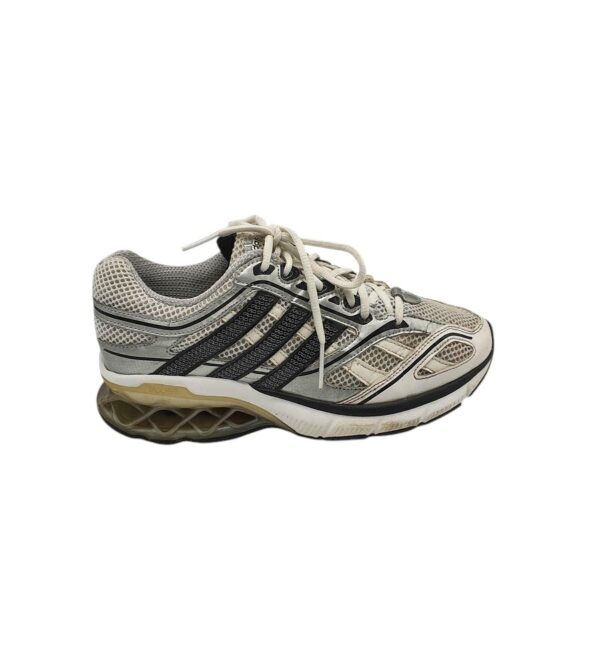 Adidasi dama Adidas 40, material textil, alb gri - imagine 1