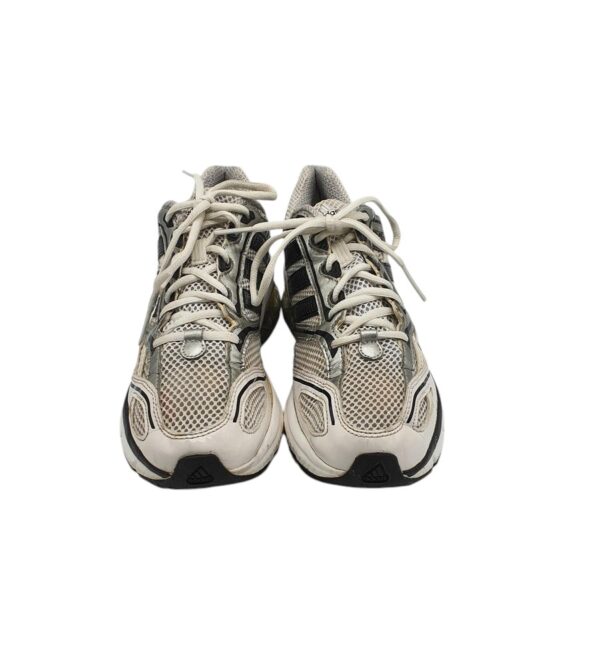 Adidasi dama Adidas 40, material textil, alb gri - imagine 3