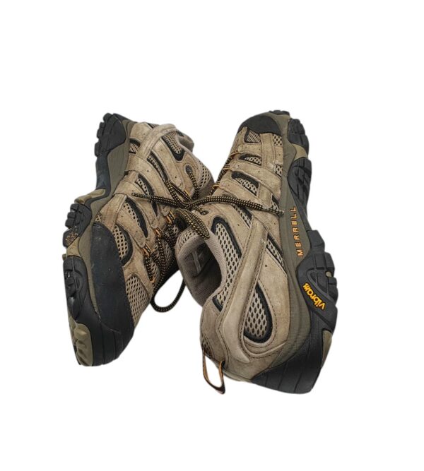 Adidasi barbati Merrell 46, piele intoarsa, material textil, maro - imagine 4