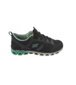 Adidasi dama Skechers 39, material textil, negru
