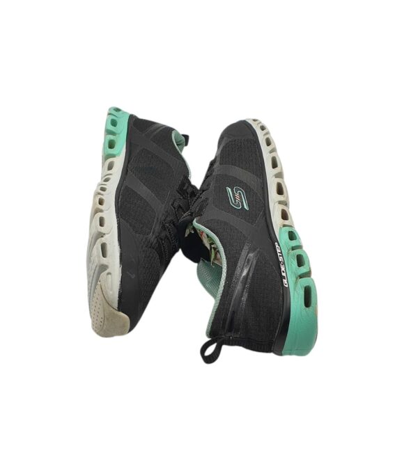 Adidasi dama Skechers 39, material  textil, negru - imagine 4