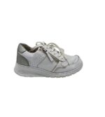 Adidasi dama Puccetti 38, imitatie de piele, alb