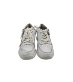 Adidasi dama Puccetti 38, imitatie de piele, alb - imagine 3