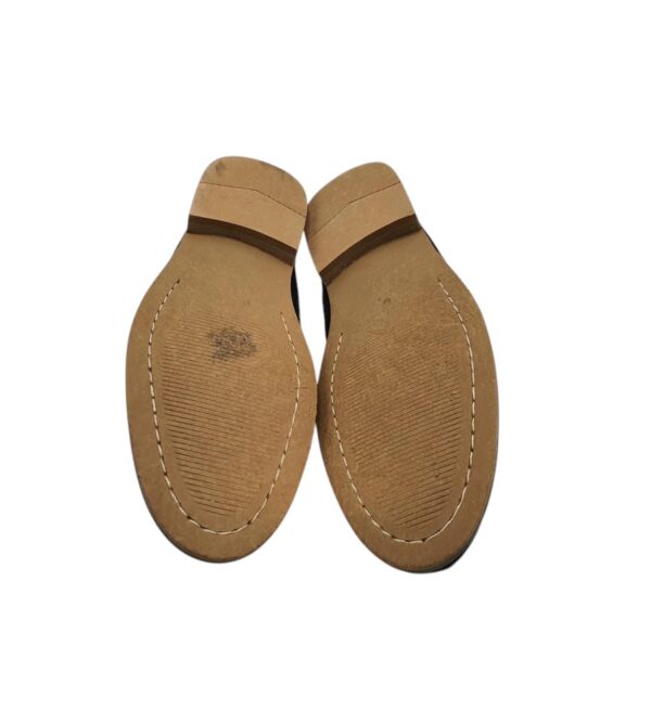Mocasini barbati Asos 42, piele intoarsa, negru - imagine 5