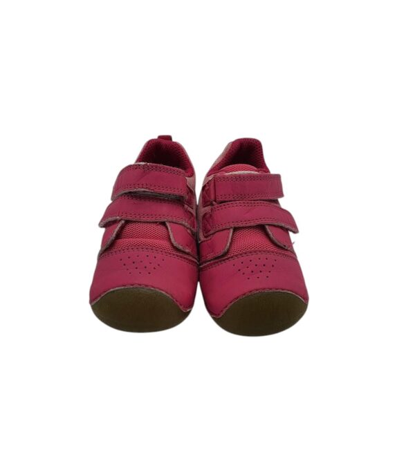 Adidasi copii 24, imitatie de piele, material textil, roz - imagine 3