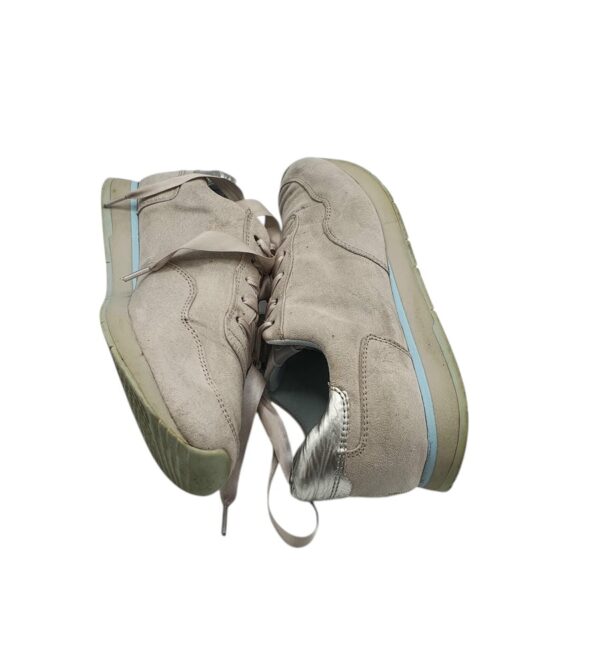 Adidasi dama Tamaris 36, material textil, bej - imagine 4