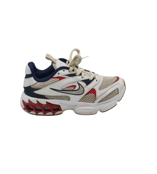 Adidasi barbati Nike 41, piele, material textil, alb - imagine 1