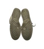 Adidasi dama Nike 39, piele intoarsa, piele, material textil, gri - imagine 5
