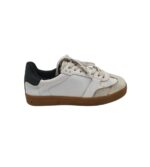 Adidasi dama H&M 37, imitatie de piele, material textil, alb
