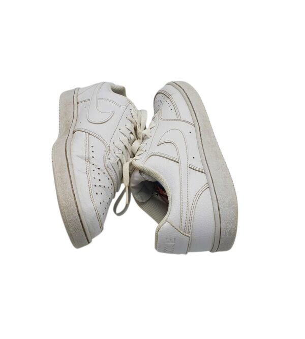 Adidasi dama Nike 39, imitatie de piele, alb - imagine 4
