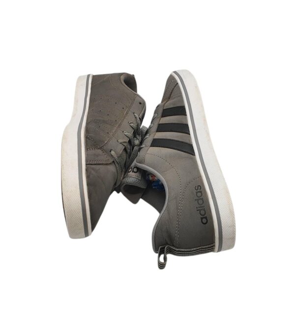Tenisi barbati Adidasi 42, imitatie de piele, gri - imagine 4