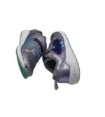 Adidasi copii Clarks 29.5, piele, material textil, mov - imagine 4