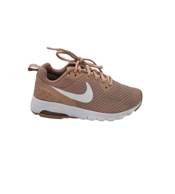 Adidasi dama Nike 38, material textil, bej - imagine 1