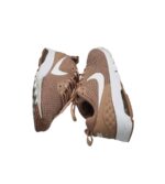 Adidasi dama Nike 38, material textil, bej - imagine 4