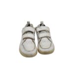Adidasi copii Nike 32, imitatie de piele, material textil, alb - imagine 3