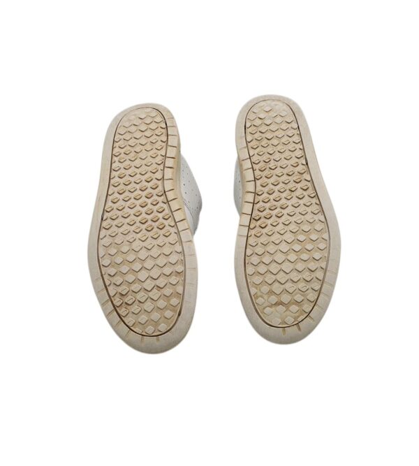 Adidasi copii Nike 32, imitatie de piele, material textil, alb - imagine 5