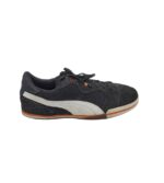 Adidasi barbati Puma 48, piele intoarsa, material textil, negru