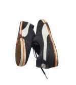 Adidasi barbati Puma 48, piele intoarsa, material textil, negru - imagine 4