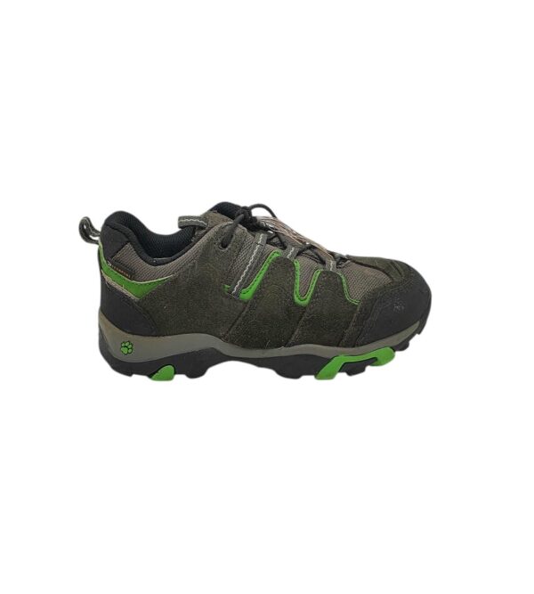 Adidasi copii Jack Wolfskin 36, piele intoarsa, gri - imagine 1