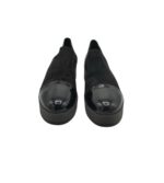 Pantofi dama 5th Avenue 40, piele, material textil, negru - imagine 3