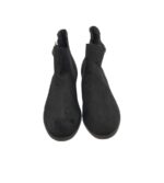 Botine dama 38, material textil, negru - imagine 3