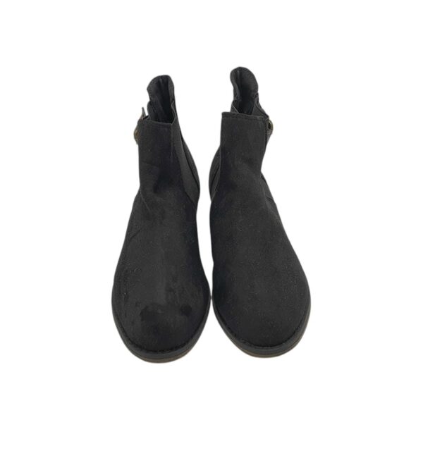 Botine dama 38, material textil, negru - imagine 3
