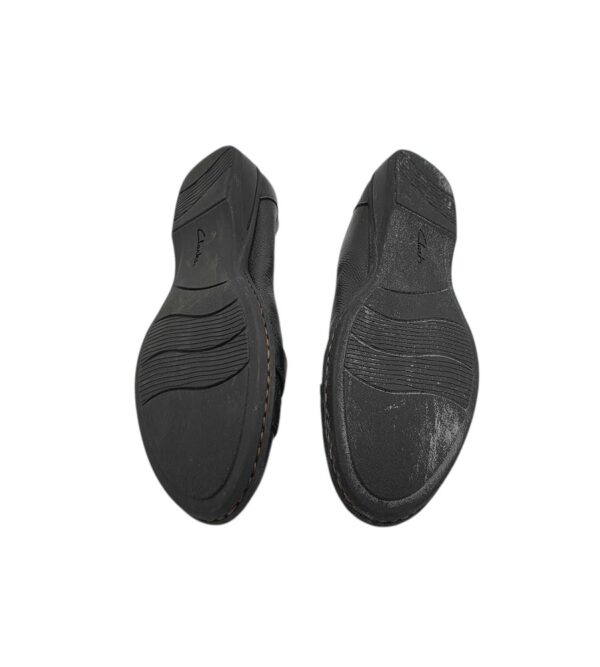 Balerini dama Clarks 40, piele, negru - imagine 5