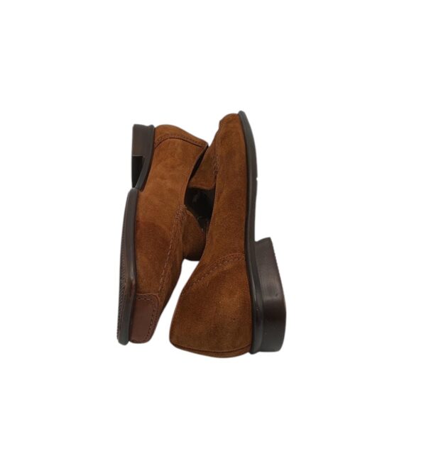 Pantofi dama Gabor 37, piele intoarsa, maro - imagine 4