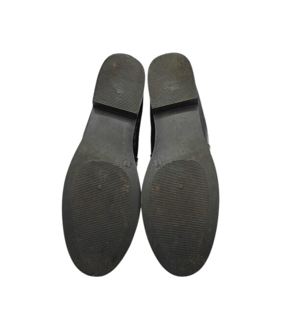 Botine dama 41, imitatie de piele, negru - imagine 5