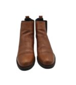 Botine dama 38, piele, maro - imagine 3
