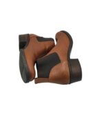 Botine dama 38, piele, maro - imagine 4