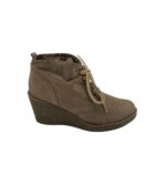 Botine dama Marco Tozzi 38, material textil, bej