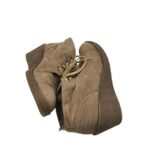 Botine dama Marco Tozzi 38, material textil, bej - imagine 4