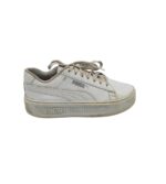 Adidasi dama Puma 41, piele, imitatie de piele, alb