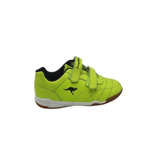 Adidasi copii Kangaroos 34, imitatie de piele, verde - imagine 1