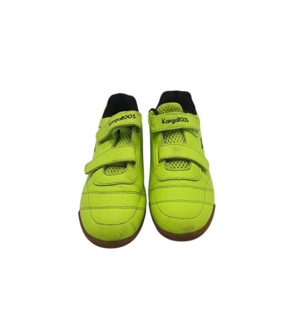 Adidasi copii Kangaroos 34, imitatie de piele, verde - imagine 3
