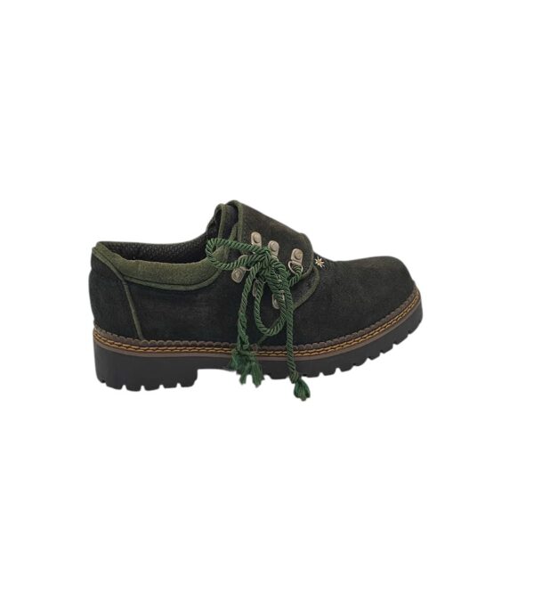 Pantofi dama Taxi 39, piele intoarsa, negru - imagine 1