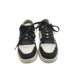 Adidasi dama Graceland 38, imitatie de piele, alb negru - imagine 3