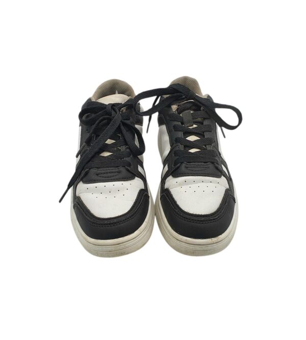 Adidasi dama Graceland 38, imitatie de piele, alb negru - imagine 3