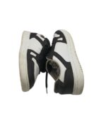 Adidasi dama Graceland 38, imitatie de piele, alb negru - imagine 4
