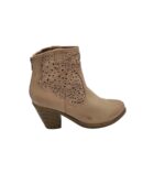 Botine dama Young Spirit 37, imitatie de piele, bej