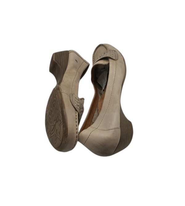 Pantofi dama Jana 40.5, piele, bej - imagine 4