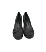 Pantofi dama M&S 38, piele, piele intoarsa, negru - imagine 3